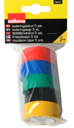 Isoleringsbånd 5 stk.