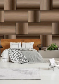 Jangal Modular Wall akustikpanel 52 x 52 cm - Davert Oak