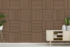 Jangal Modular Wall akustikpanel 52 x 52 cm - Davert Oak