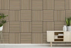 Jangal Modular Wall akustikpanel 52 x 52 cm - Fanal Oak