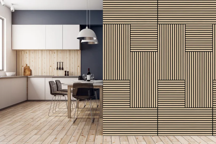 Jangal Modular Wall akustikpanel 52 x 52 cm - Fanal Oak