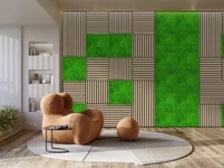 Jangal Modular Wall mospanel 52 x 52 cm - Rich Green