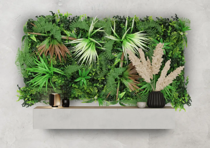 Jangal Modular Wall plantepanel 52 x 52 cm - Exotic Mix