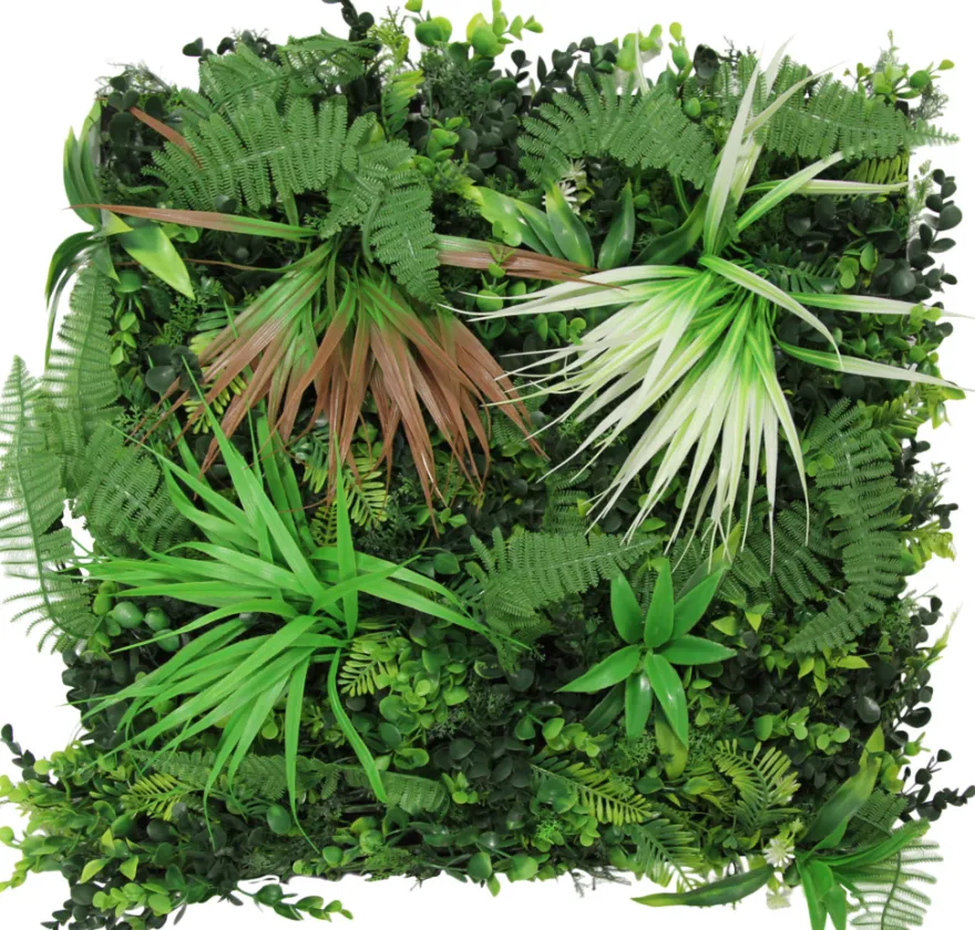 Jangal Modular Wall plantepanel 52 x 52 cm - Exotic Mix