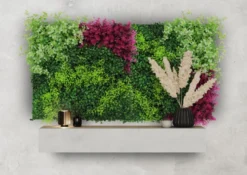 Jangal Modular Wall plantepanel 52 x 52 cm - Pink Mix