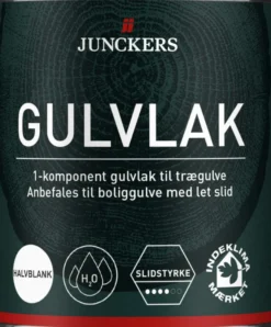 Junckers Gulvlak halvblank vandbaseret 0,75 liter