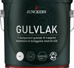 Junckers Gulvlak mat vandbaseret 2,5 liter