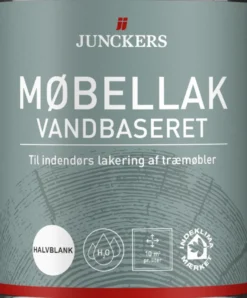 Junckers Møbellak halvblank vandbaseret 0,75 liter