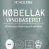 Junckers Møbellak mat vandbaseret 0,75 liter