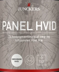 Junckers Panel Hvid dækkende hvid 2,5 liter