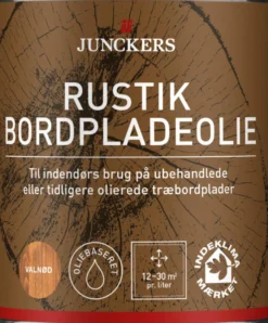 Junckers Rustik Bordpladeolie Valnød 0,75 liter
