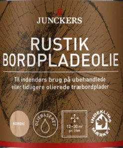 Junckers Rustik bordpladeolie Nordic 0,75 liter