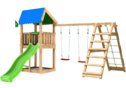 Jungle Gym Home legetårn m/klatremodul