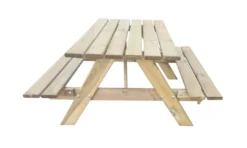 Junior bord/bænkesæt 90 x 90 x 50 cm