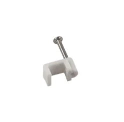 Kabelclips flad 4 x 6 mm 100 stk. - Elworks
