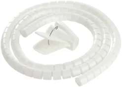 Kabelsamler hvid Ø20 mm x 1,5 meter - PRIZE®