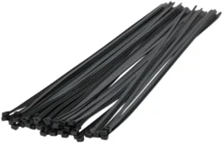 Kabelstrips 750 mm sort 50 stk.