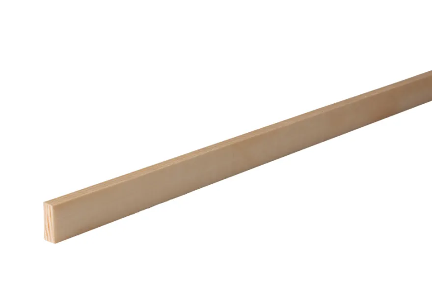 Kantliste fyr 5 x 21 x 1200 mm