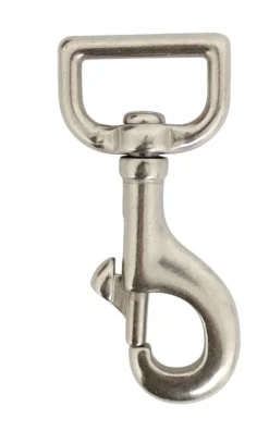 Karabinhage 80 mm rustfri stål