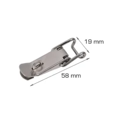 Kasselukkebeslag 58 x 19 mm 2 stk.