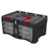 Keter Stack n Roll 3 x sortimentsskuffer 48 x 33 x 23 cm