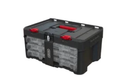 Keter Stack n Roll 3 x sortimentsskuffer 48 x 33 x 23 cm
