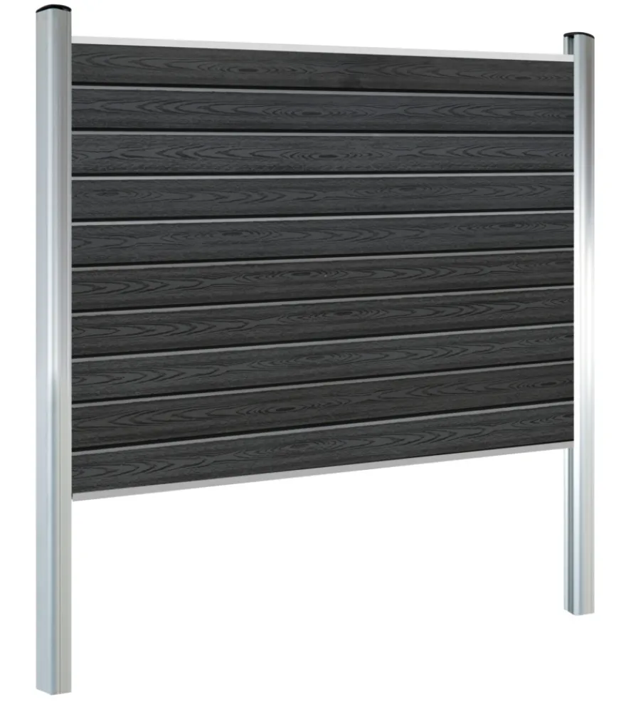 Kirkedal Alu hegn startsæt 128 x 180 cm
