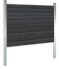 Kirkedal Alu hegn startsæt 156 x 180 cm
