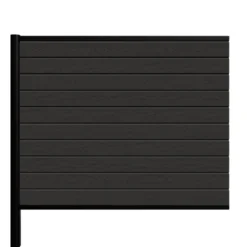 Kirkedal Alu Light hegn tilkøbssæt sort 156 x 150 cm