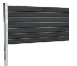Kirkedal galvaniseret hegn K1 tilkøbssæt 90 x 180 cm