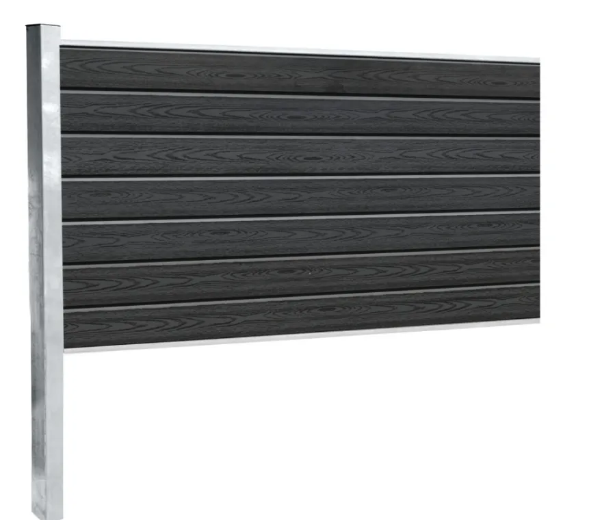 Kirkedal galvaniseret hegn K1 tilkøbssæt 90 x 180 cm