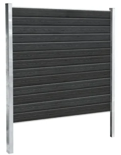Kirkedal galvaniseret hegn K1 startsæt 180 x 180 cm