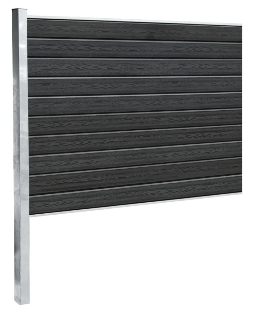 Kirkedal galvaniseret hegn K1 tilkøbssæt 140 x 180 cm