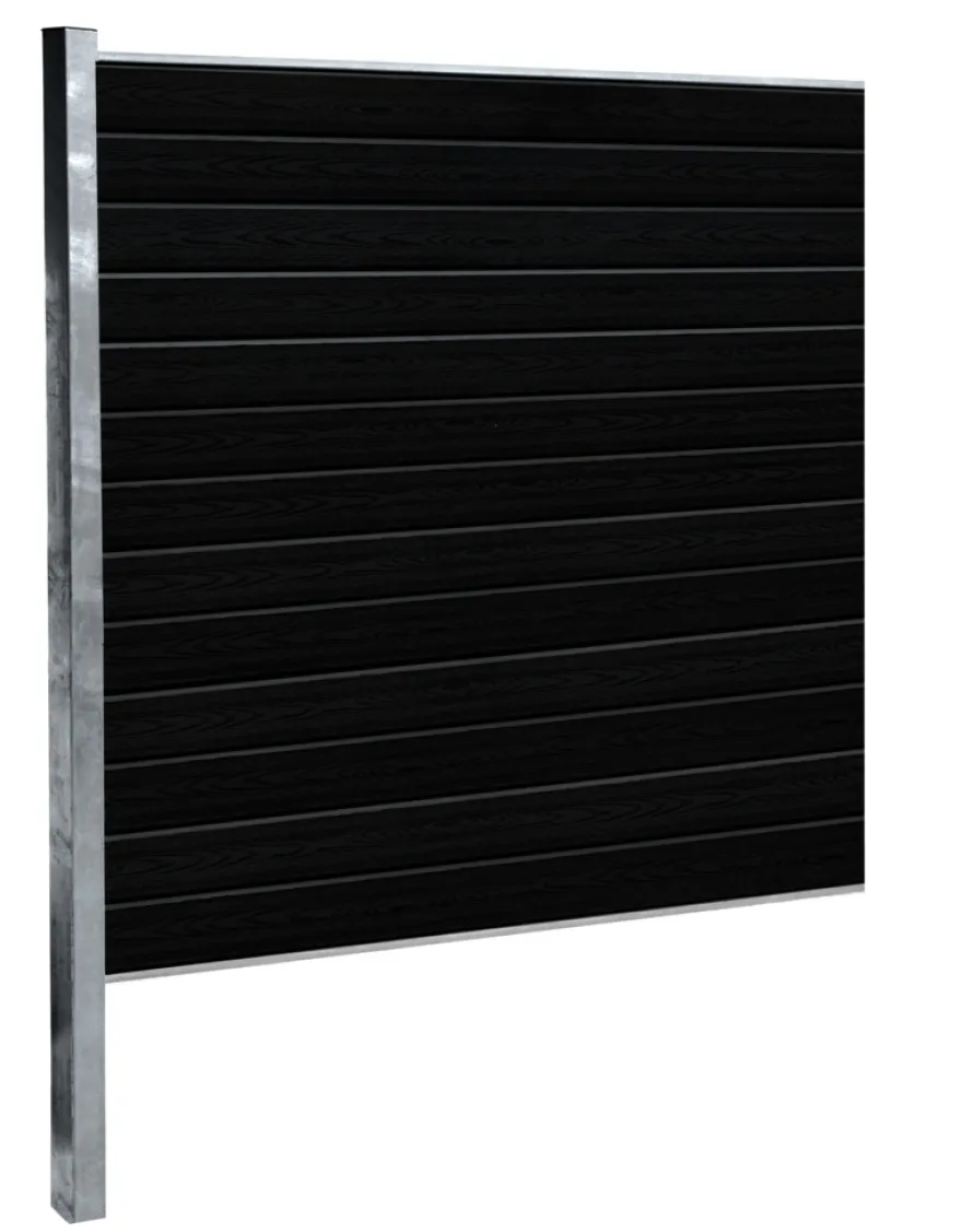 Kirkedal galvaniseret hegn K1 tilkøbssæt 180 x 180 cm