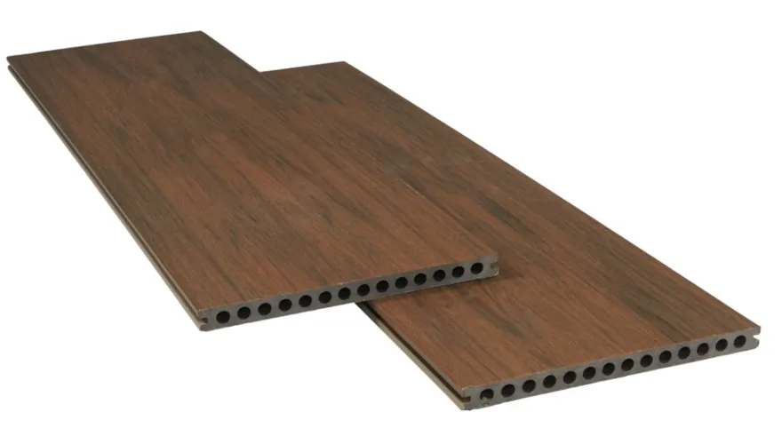 Kirkedal Heimdal terrassebrædder komposit Oak/Hardwood 22x300x4000 mm