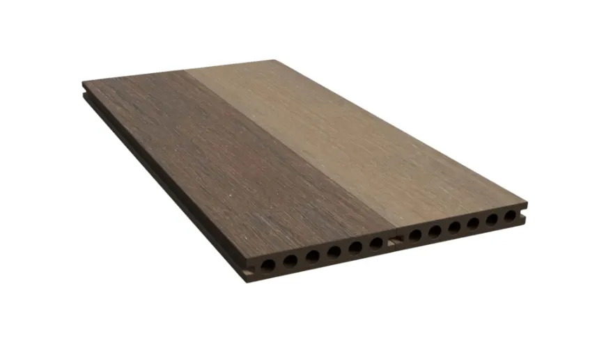 Kirkedal Heimdal terrassebrædder komposit Oak/Hardwood 22x130x4000 mm