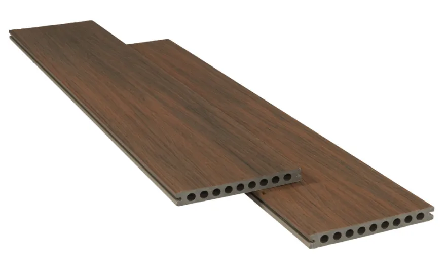 Kirkedal Heimdal terrassebrædder komposit Oak/Hardwood 22x200x6000 mm