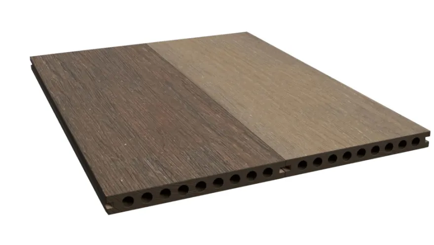 Kirkedal Heimdal terrassebrædder komposit Oak/Hardwood 22x200x6000 mm