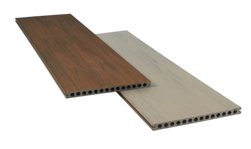 Kirkedal Heimdal terrassebrædder komposit Oak/Hardwood 22x300x6000 mm