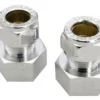 Klemringsmuffe 3/8" x 10 mm 2 stk.