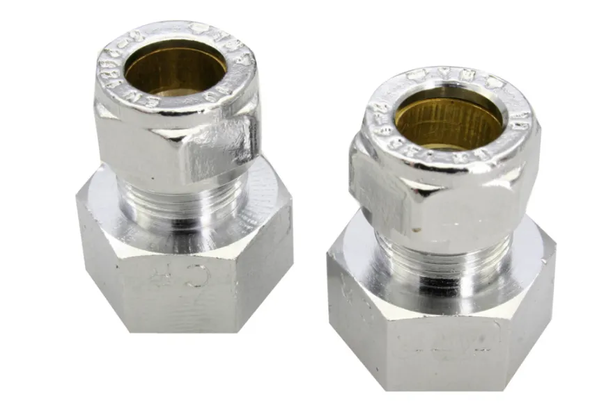 Klemringsmuffe 3/8" x 10 mm 2 stk.