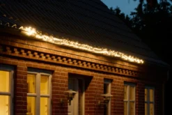 Klyngelys Basis 384 LED m/blink varm hvid 8 meter