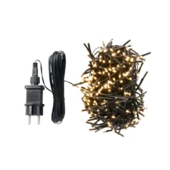 Klyngelys Basis 384 LED m/blink varm hvid 8 meter