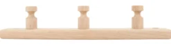 Knagerække fyrretræ 30 cm