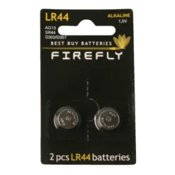 Knapcellebatteri 2-pk. LR44 - Firefly
