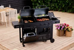 Kombigrill til gas og kul - Grillexpert®