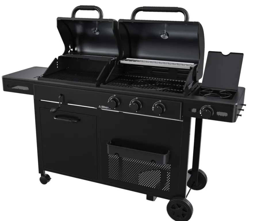 Kombigrill til gas og kul - Grillexpert®