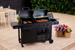 Kombigrill til gas og kul - Grillexpert®
