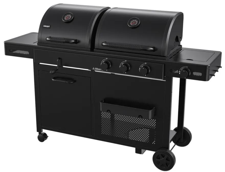 Kombigrill til gas og kul - Grillexpert®