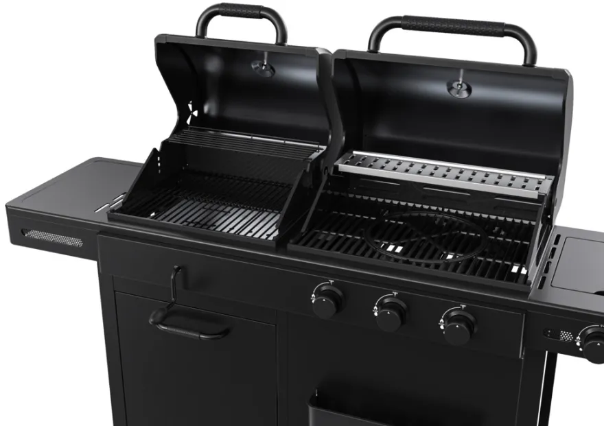 Kombigrill til gas og kul - Grillexpert®